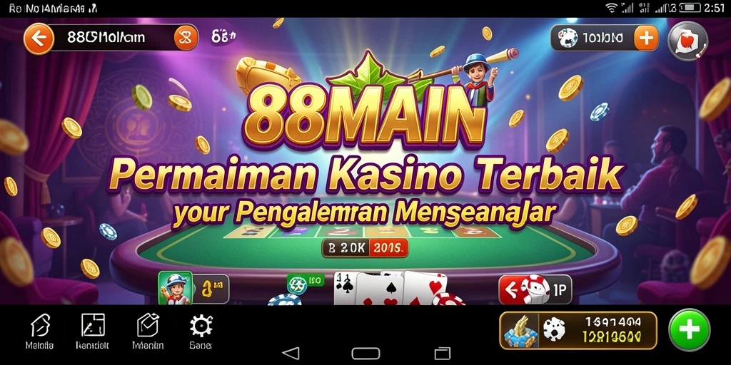 Tampilan gameplay seru di 88MAIN dengan grafis yang menakjubkan.