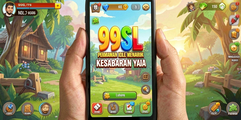 Tampilan gameplay santai dan menyenangkan dalam 99SL.