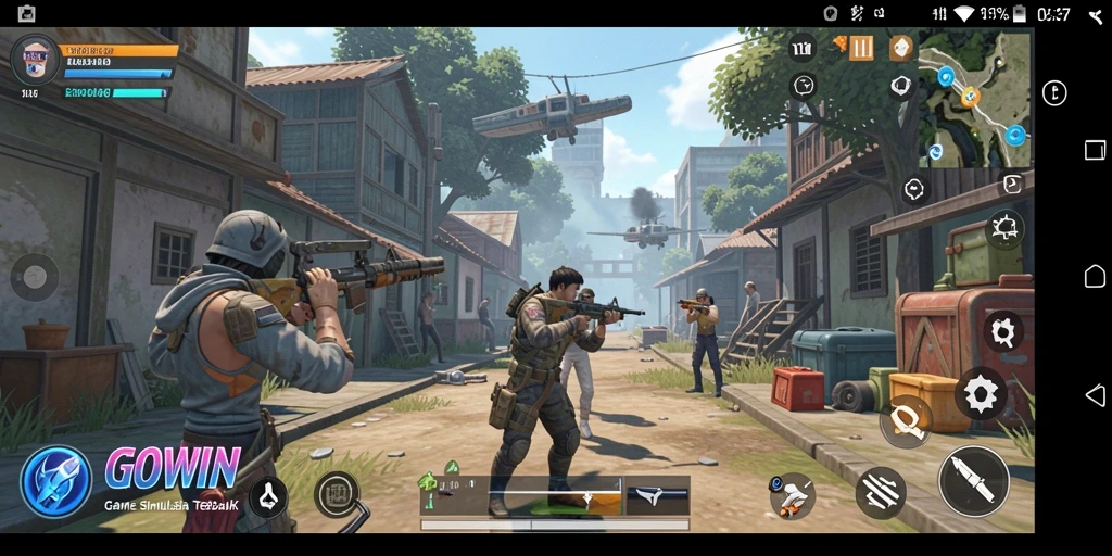 Screenshot GOWIN menampilkan elemen gameplay Simulation dengan detail menarik.