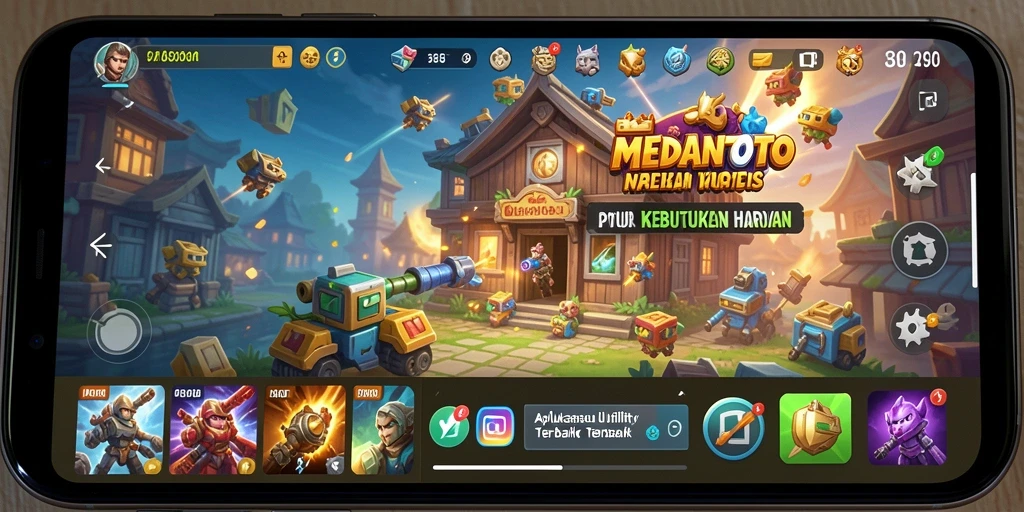 Tampilan antarmuka aplikasi MEDANTOTO yang modern dan fungsional.