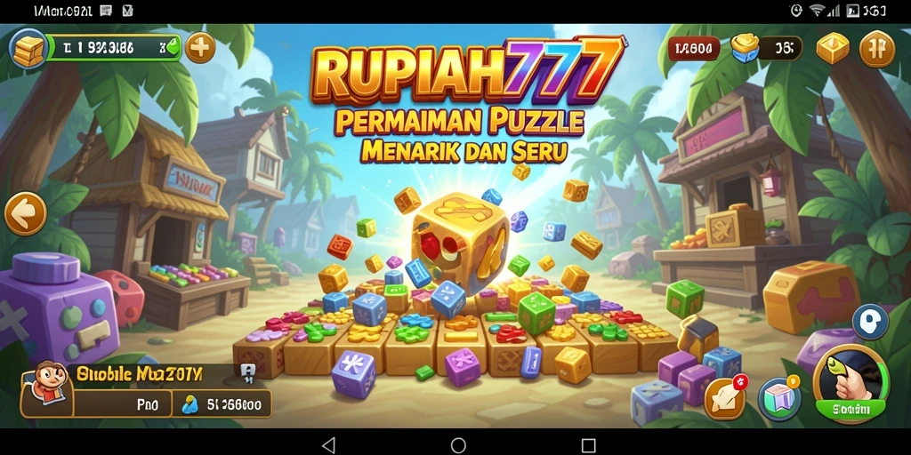 Tampilan gameplay RUPIAH777 yang seru dan menantang.