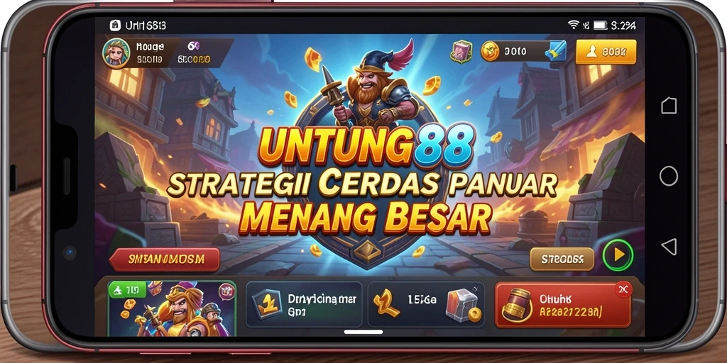 Tangkapan layar gameplay UNTUNG88 menampilkan pertempuran strategis yang mendebarkan.