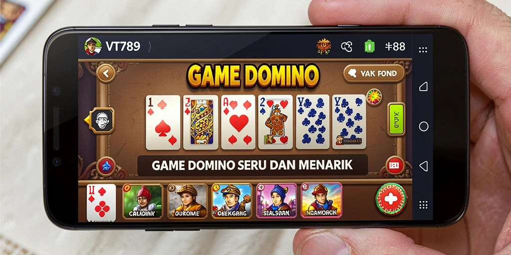 Tampilan gameplay seru dan interaktif dari VT789.