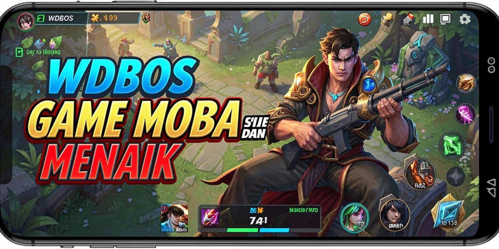 Tampilan gameplay seru dari WDBOS saat pertarungan berlangsung.