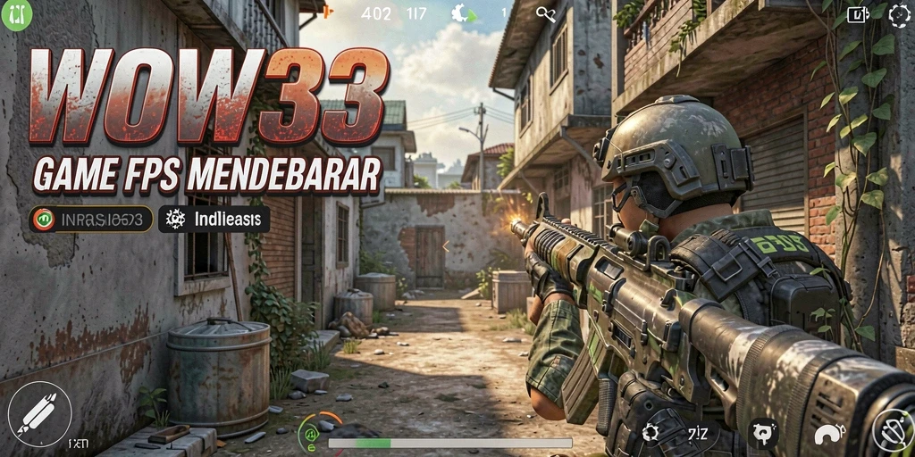 Gameplay WOW33 yang intens dan mendebarkan.