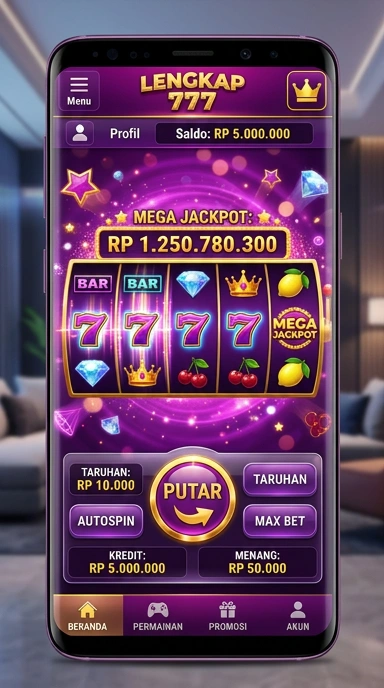 Beragam aplikasi menarik di lengkap777 siap diunduh.